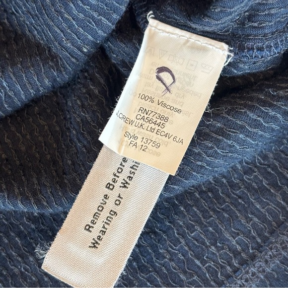 J. CREW Women’s Sleeveless‎ 100% Viscose Beaded Red & Black Blouse NWT XS - Picture 7 of 10